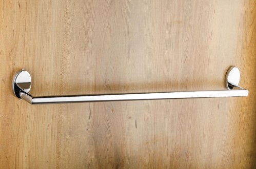 Jewel JC-902 Towel Rod Bathroom Accessory for Home, Hotel and Apartment Washrooms, Elegant and Practical Rod for Neat Everyday Towel Hanging, Bathroom Organization, Decor and Value 
